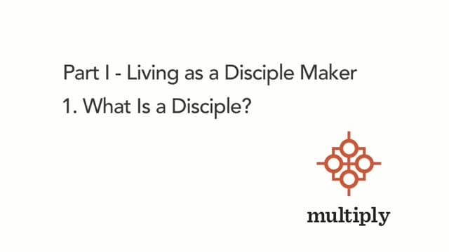 What is a Disciple?