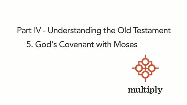 God's Covenant with Moses
